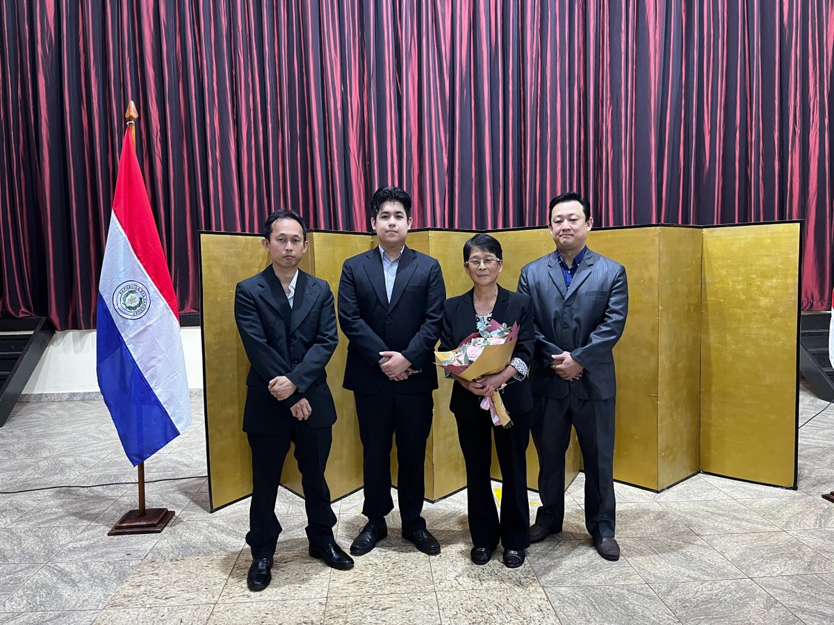 Embajador del Japón en Py tweet media