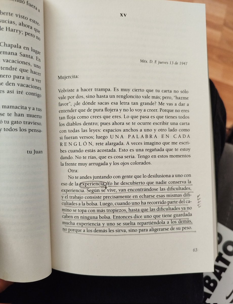 La experiencia según Juan Rulfo.
