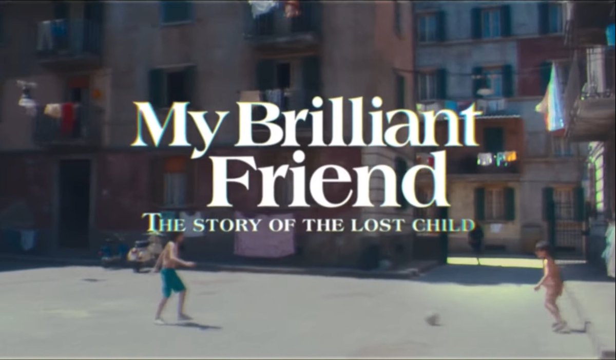 JackHradical's tweet photo. My Brilliant Friend ended its 6 year run last night. Any friends lamenting the lack of good television should be watching this. A singular, intimate look at a life-long friendship. The dialogue is poignant, the cinematography is gorgeous. Truly nothing else like it on TV. https://t.co/BJ9g9tG3NY