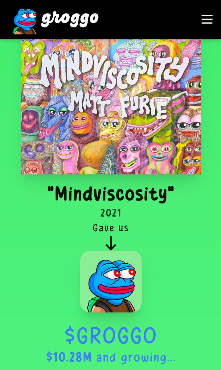 The website on $GROGGO IS CONNECTED INTO ONCHAIN MARKETCAP,, YOU CAN CHECK 

THE BOYS CLUB 
$PEPE IN GROGGO WEBSITE

THE NIGHT RIDERS
$HOPPY

THE MINDVISCOSITY 
$GROGGO

We trust and keep building 🏫