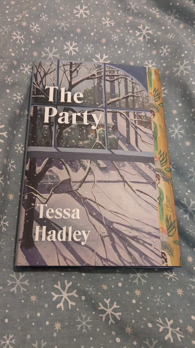 I was gutted to miss the launch of Tessa Hadley's 'The Party' last week. Thanks @GriffinBooksUK for posting my copy to me.
