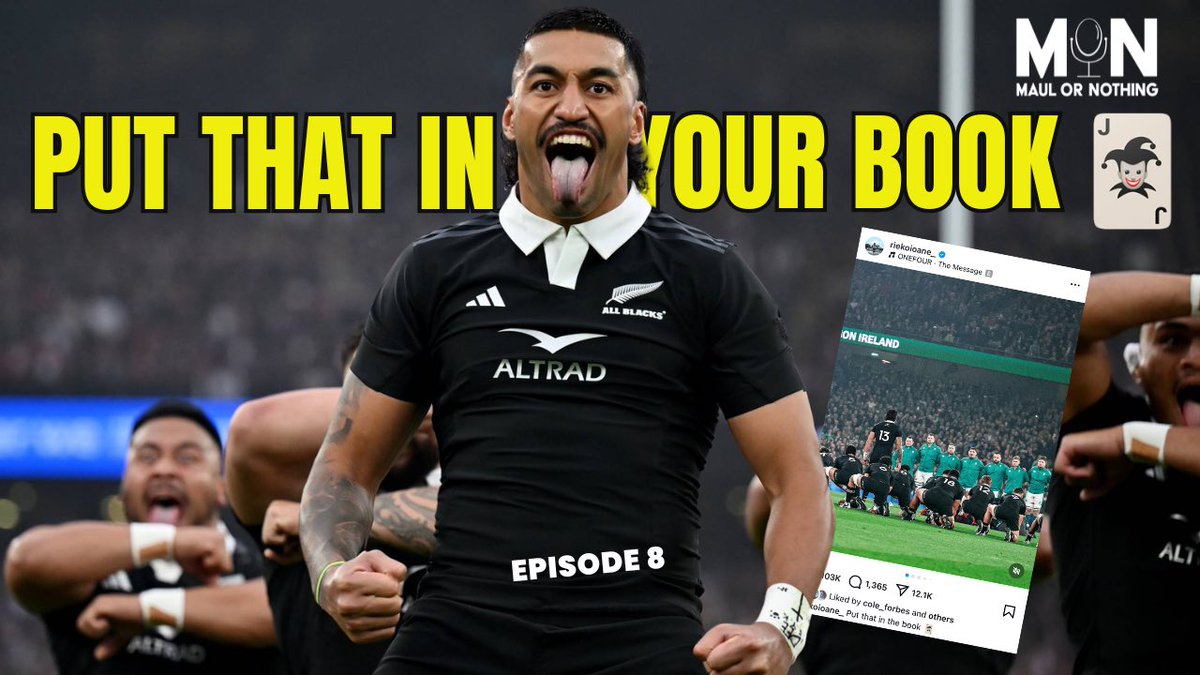 This weeks episode is here….

With All Blacks Caleb Clarke and Wallabies Tom Wright 

youtu.be/28JsqncPusk