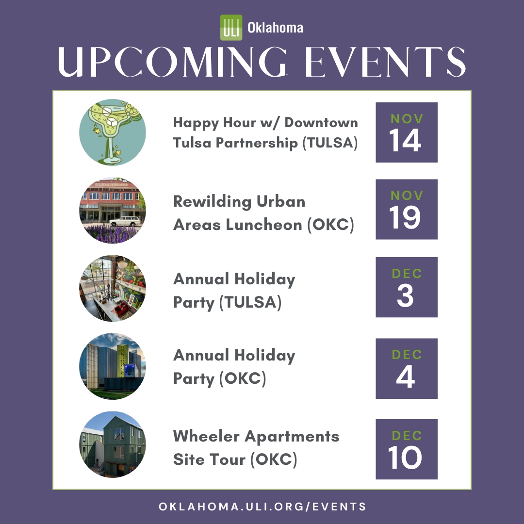 And with that - our #ULIok calendar is set for the rest of 2024!  📅

We'd love to see you at one of our upcoming events - on.uli.org/k9em50U4yKp