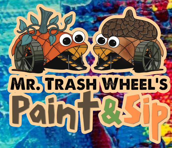PublicWorksExp1's tweet photo. Do you like painting?  Mr. Trash Wheel is hosting a Paint &amp; Sip Night at the PWE on Thursday, November 21!  Tickets are $35 and can be purchased here: https://t.co/8MqD6HJ1LS  @WaterfrontPB @DowntownBalt @harboreast @LINABaltimore @baltimorebanner https://t.co/E2KAUSzcvD