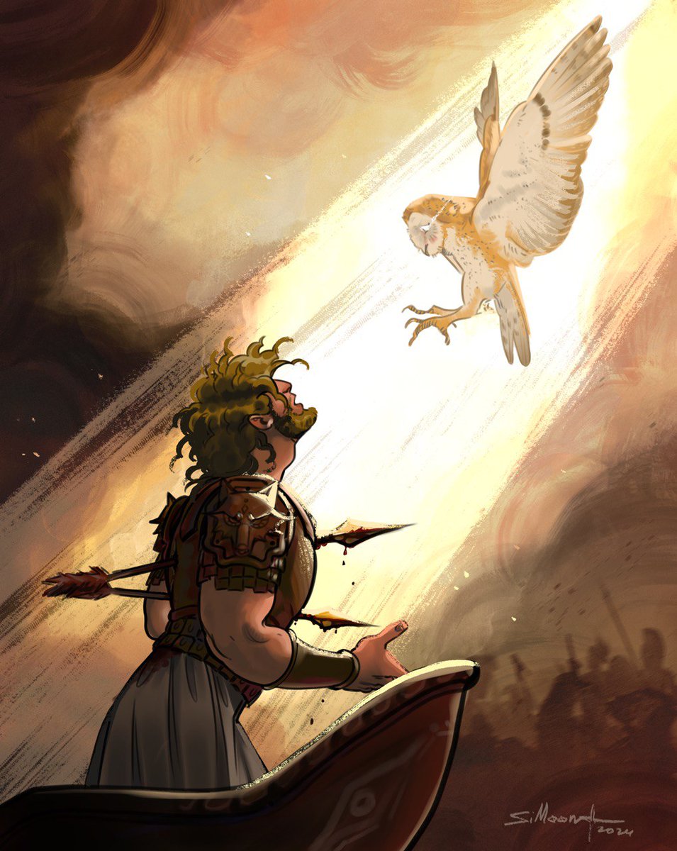 ...Then Diomedes prayed...
#greekepic