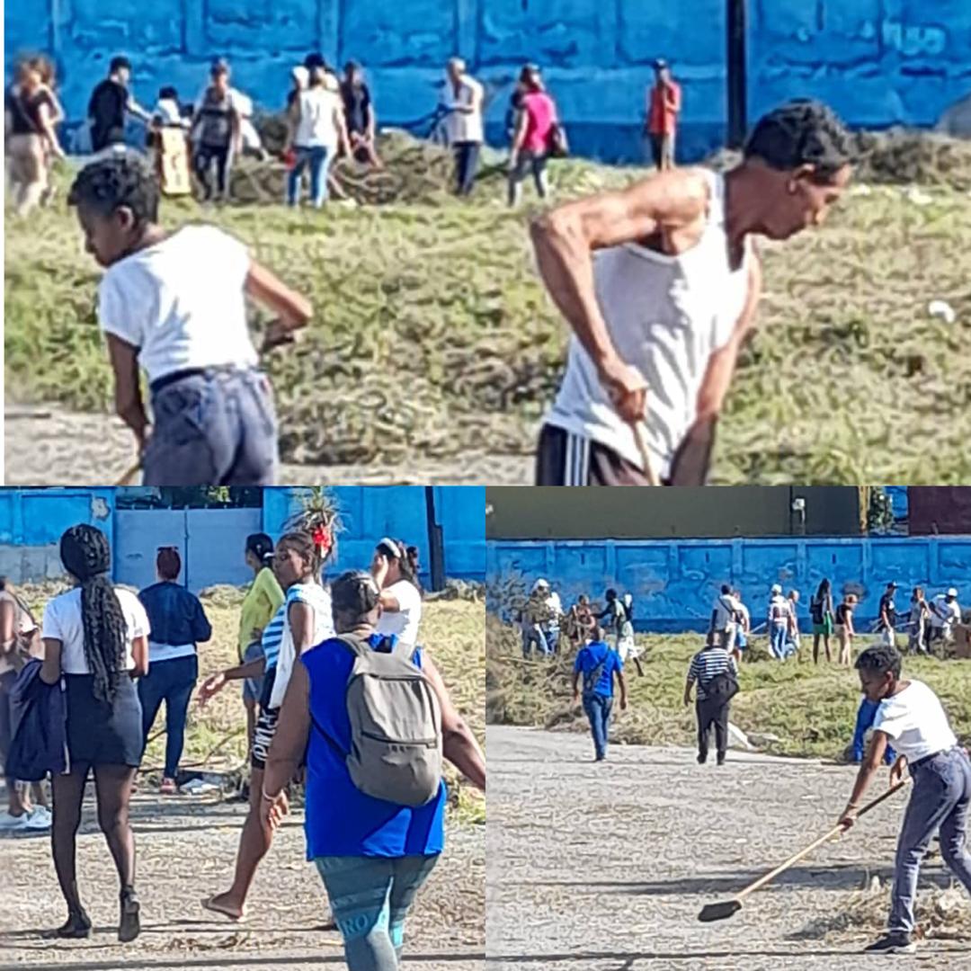 Se trabaja sin perder un segundo en La Habana Vieja, en la limpieza de las áreas afectadas por el Huracán Rafael.
#LaHabanaViveEnMí