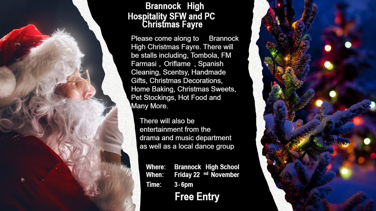brannock_tech's tweet image. With just over a week to go … @brannock_high Christmas Fayre.  Friday 22nd November. 3pm-6pm.  Please come along and join us, support our young people and kick start the festivities.