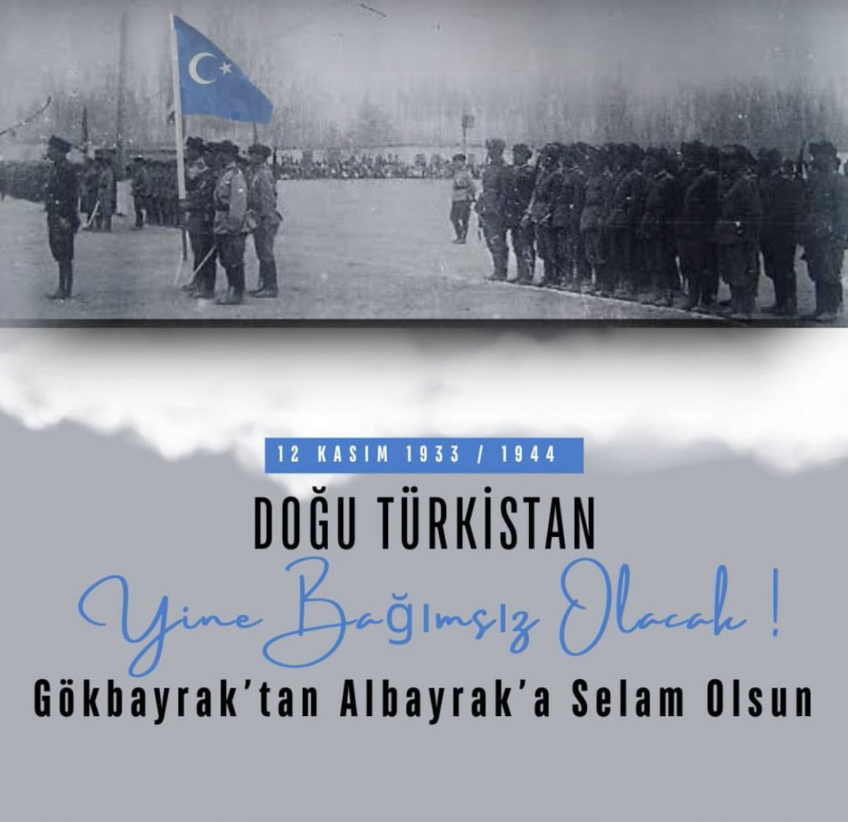Tarihi_Turkk's tweet photo. “Attila, Cengiz, Timur,
Dünyanızı titretmişti.
Can verip, Şan alırız,
Biz onların evlâdıyız!”

Doğu Türkistan Millî Marşı’ndan alıntıdır https://t.co/B2OvXAEAJK