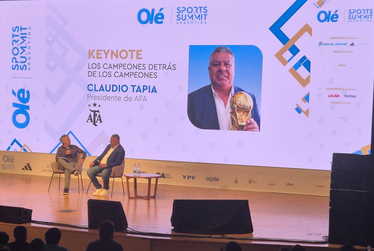 Compartiendo juntos el Ole Sports Summit para poder seguir sumando experiencias de los principales líderes del deporte y trasladarlo a la gestión de #sanlorenzo
<a href="/christievange/">christian</a> <a href="/tirellifederico/">Federico Tirelli</a> <a href="/perezduro/">Pérezdur☀️</a> <a href="/carolina_truzzi/">Carolina Truzzi</a> <a href="/MicaPch/">Mica Alloni ♡</a> <a href="/marfabvar/">Marcela Vargas</a> <a href="/JuanchiFilardi/">Juanchi Filardi</a>