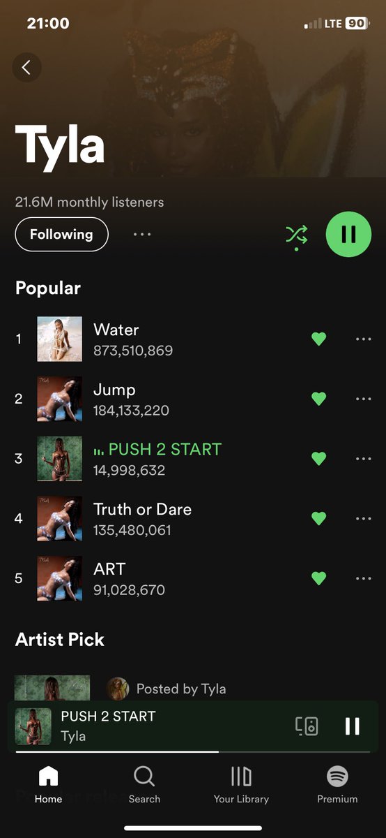 thato_malele's tweet image. Tyla is that girl
#Push2Start 🔥🔥