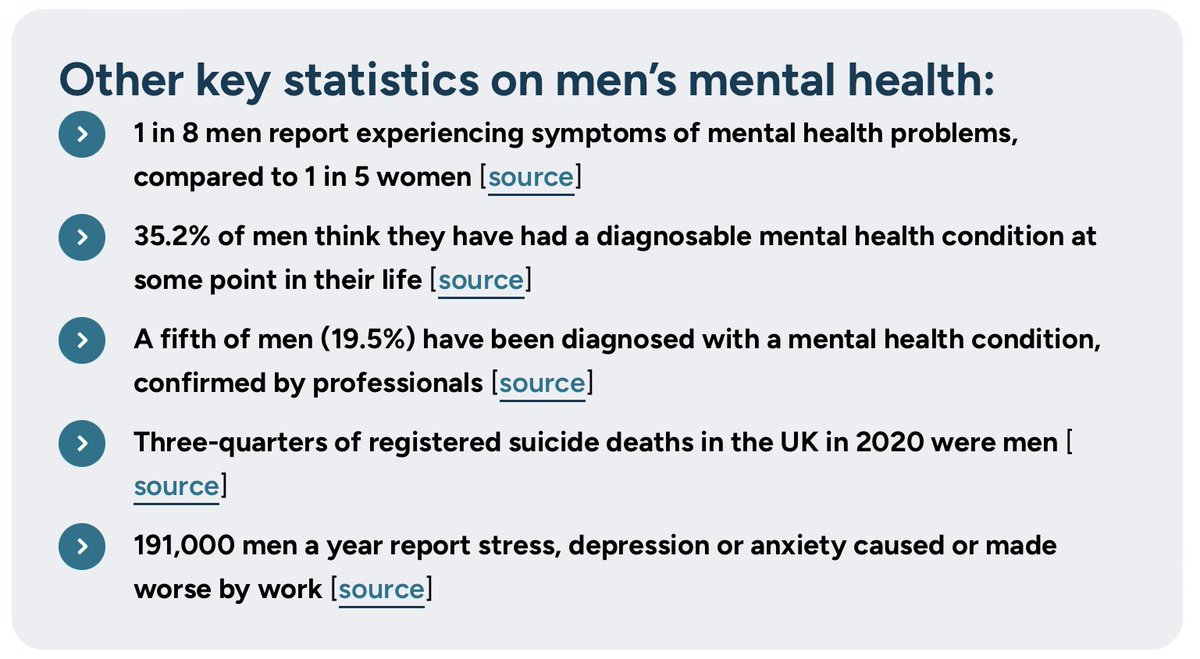 InvisDisabDad's tweet photo. Day 64 #MentalHealthAwareness24 

40% of men won’t talk to anyone about their mental health

Never suffer in silence

Speak up and speak out

#mentalhealth 
#MentalHealthMatters https://t.co/bNiGBGNQeN