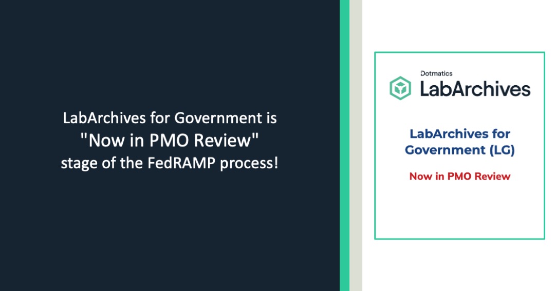 LabArchives for Government is "Now in PMO Review" stage of the FedRAMP authorization process!
marketplace.fedramp.gov/products/FR240…
#FedRAMP #ELN #research #NIH