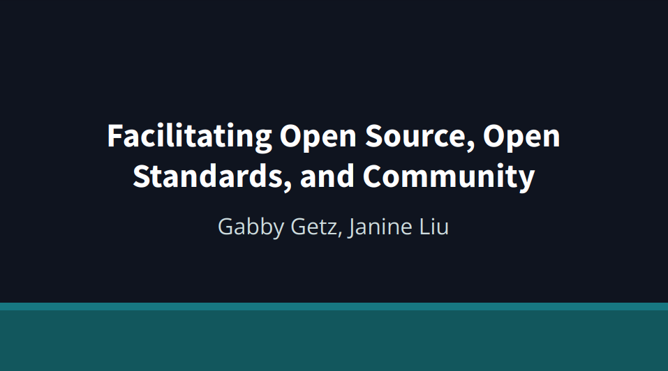 CesiumJS's tweet photo. How does Cesium build community and keep our commitment to #OpenSource software and open standards? 

Gabby Getz and Janine Liu explain: https://t.co/gJXTDnym0s https://t.co/jBeQqBPFFI