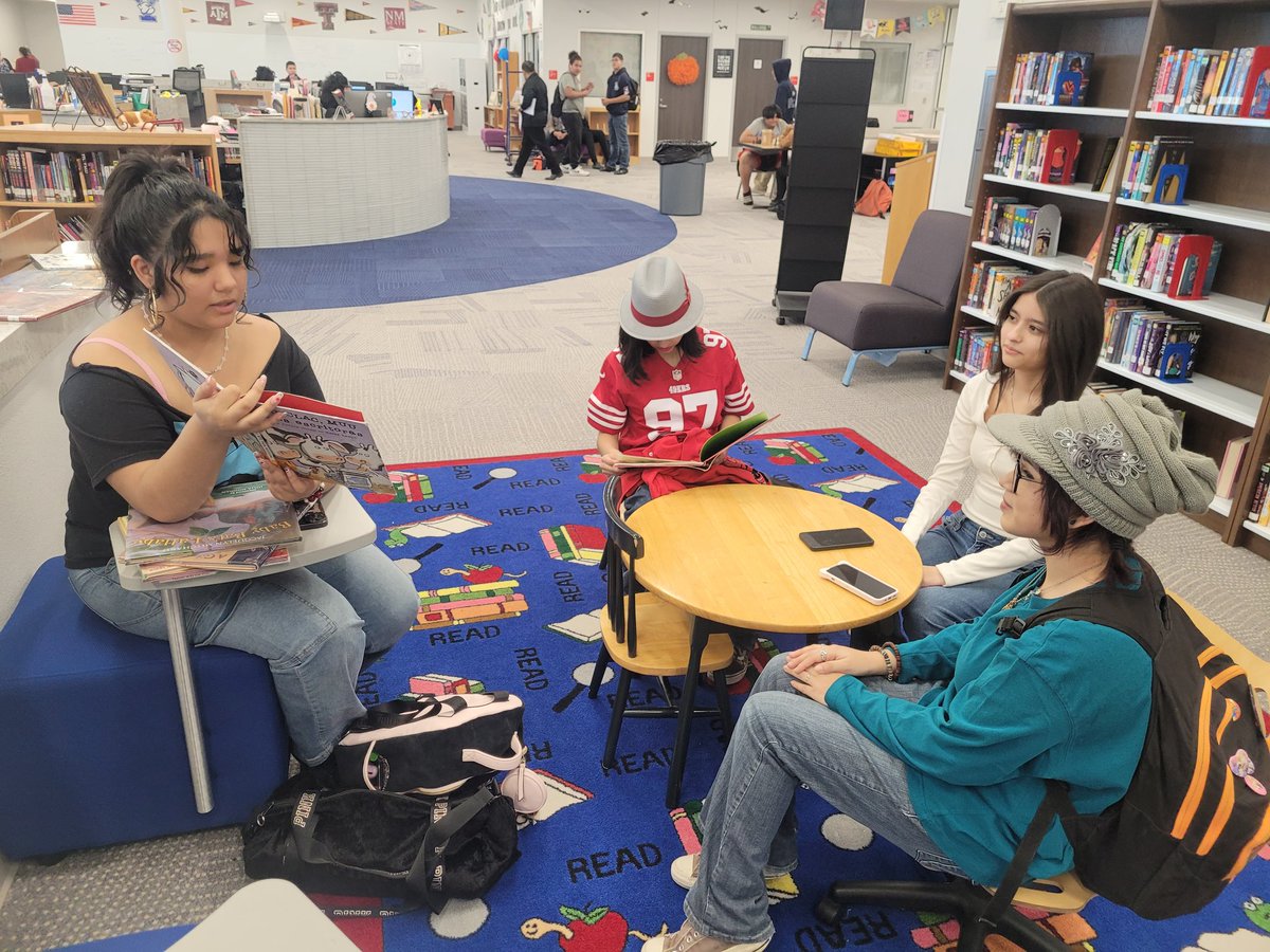 Michelle Saenz (@msaenz_lms) on Twitter photo Bulldogs enjoying their lunch break in the library! 🐾💕
<a href="/Socorro_HS1/">Ignacio Estorga, Ed.D</a> <a href="/Sparks_Interest/">Marcy Sparks</a>
#ALLIN Bulldogs enjoying their lunch break in the library! 🐾💕
<a href="/Socorro_HS1/">Ignacio Estorga, Ed.D</a> <a href="/Sparks_Interest/">Marcy Sparks</a>
#ALLIN