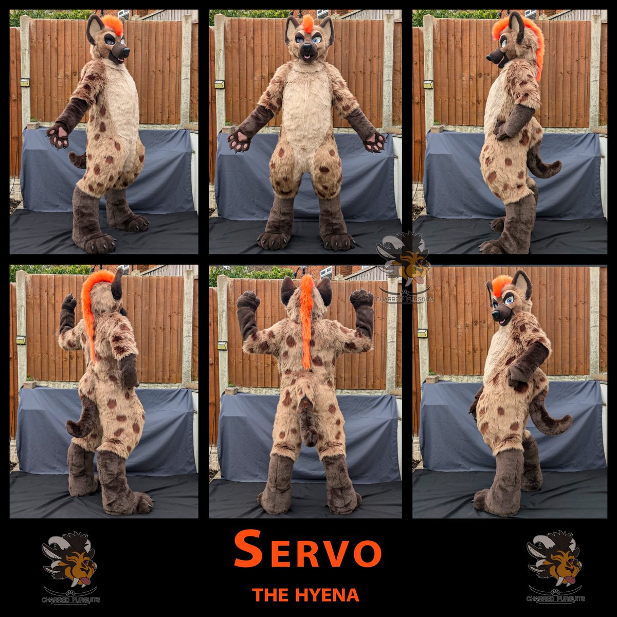 Everyone welcome Servo to the Charred Fursuits family!
