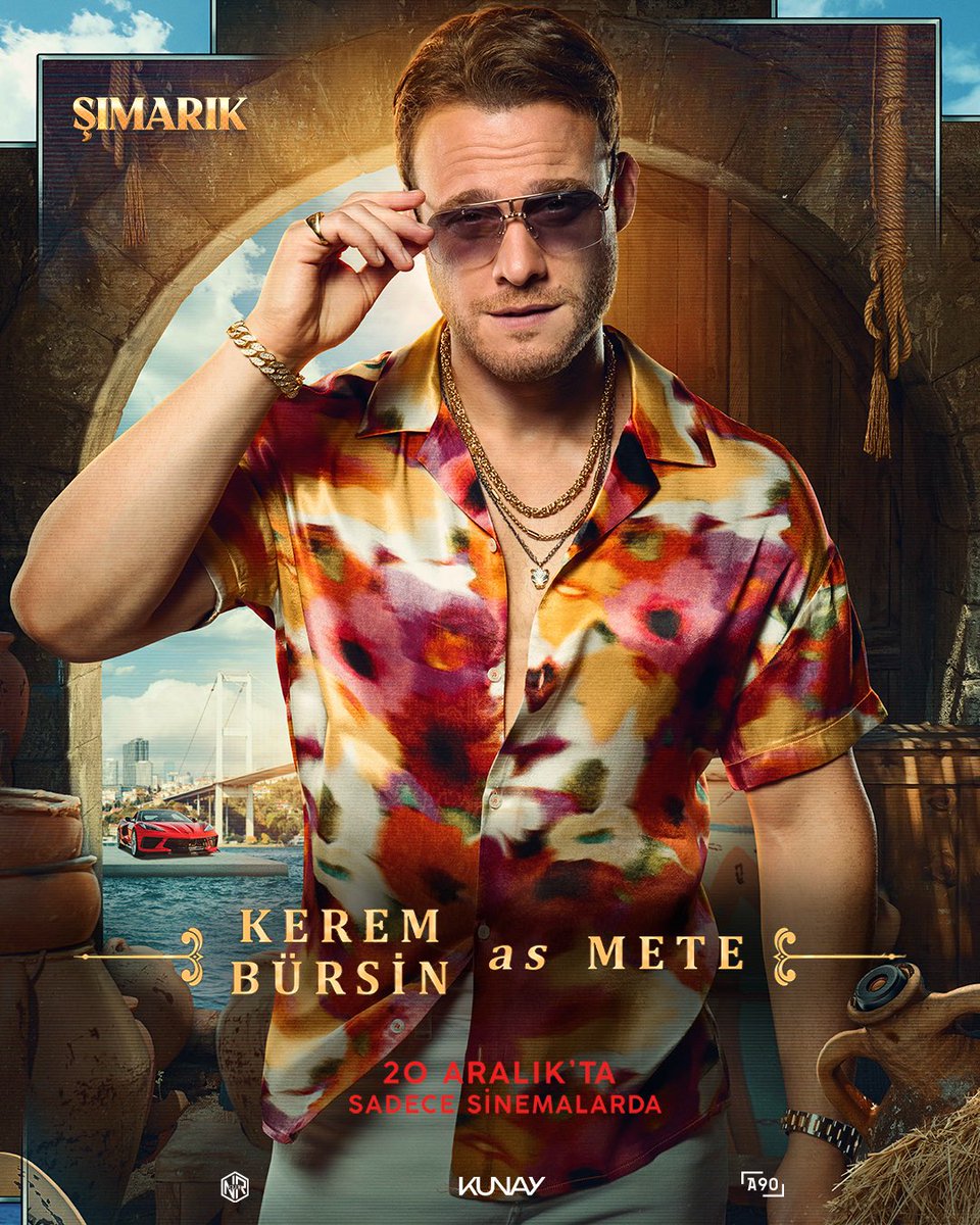 #Şımarık filminde Mete'ye hayat verecek olan #KeremBürsin'in karakter afişi yayınlandı.