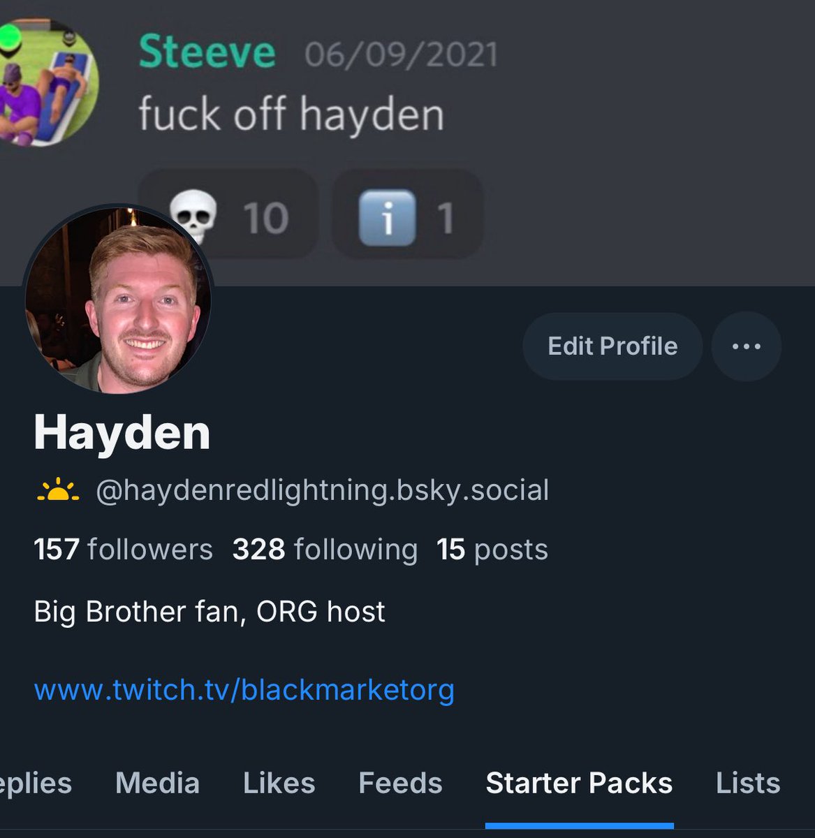 Hayden tweet media