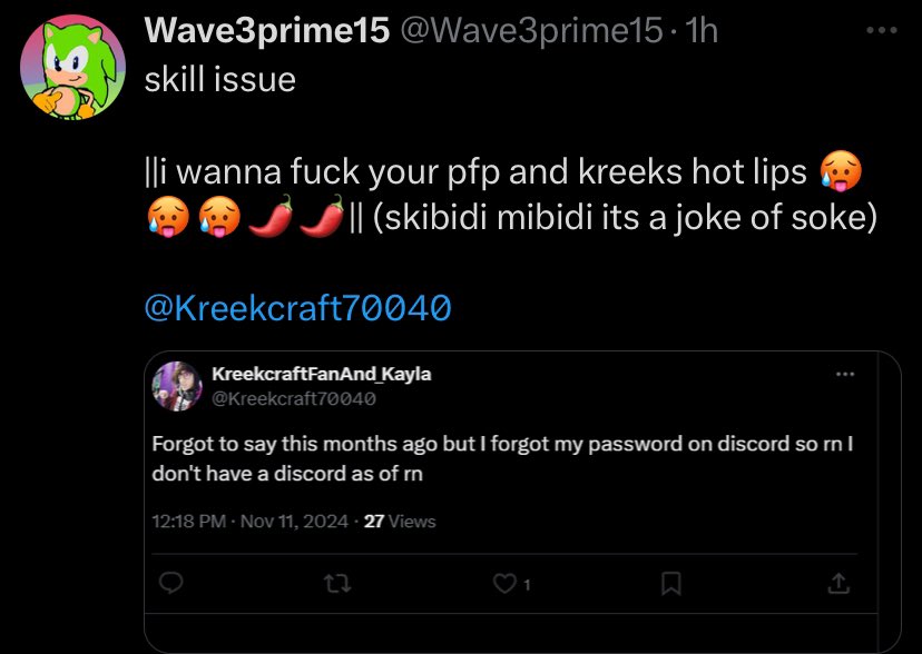 TRealskye5568's tweet photo. DUDE THIS IS THE RESSON YOU ARE BEING BLOCKED😭 YOURE SO DISGUSTING, DO YOU THINK SAYING STUFF LIKE THAT WILL MAKE PEOPLE LIKE YOU?😭 https://t.co/mL6OZSj2zH