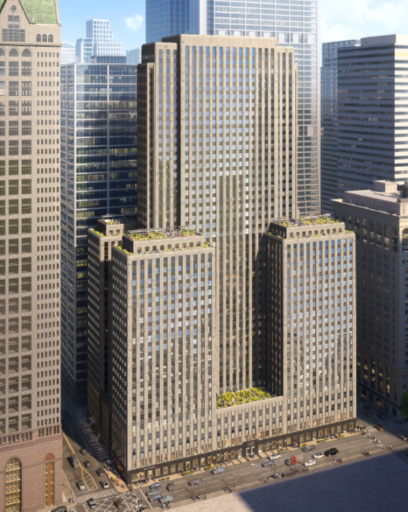 CDC approved up to $98 million in TIF for the adaptive reuse of 135 S. LaSalle St. in the Loop. The $241 million Riverside Investment &amp; Development, AmTrust RE and DL3 Realty project would repurpose about 532,000 square feet of upper-story space as 386 mixed-income apartments.