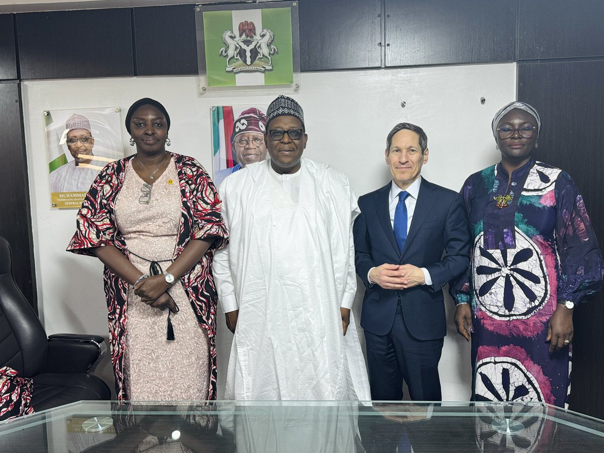 muhammadpate's tweet photo. Very productive conversation today with a good friend of so many years, Dr. Tom Frieden @DrTomFrieden, President and CEO of Resolve to Save Lives @ResolveTSL, and his team on advancing our fight against non-communicable diseases (#NCDs) and building a stronger health sector for Nigeria. Over the years, this partnership with RTSL has delivered real results—from integrating NCD management into primary healthcare, recently empowering millions through the “Know Your Numbers” campaign, led by State governments, and strengthening our core public health capacities. 

Resolve to Save Lives has been a key ally in reinforcing Nigeria’s health security framework. Initiatives like the 7-1-7 target for rapid outbreak detection and response, along with new collaborative surveillance systems, are essential steps toward a robust, future-ready infrastructure capable of managing health threats swiftly. Their support extends to policy reforms that promote local production of essential medicines, reducing our reliance on imports and ensuring Nigerians have access to affordable, quality medications.

Strengthening this collaboration is crucial as we pursue the ambitious target we have set under the Nigeria Health Sector Renewal Initiative (NHSRII) in line with Mr President’s @officialABAT Agenda to improve quality health outcomes for all Nigerians. Together, we are creating a health system that not only meets today’s needs but is resilient enough to face tomorrow’s challenges. Our shared commitment is clear: to close the gap in access to quality care, safeguard public health, and ensure every Nigerian has the healthcare they deserve, securing a brighter, healthier future for all.