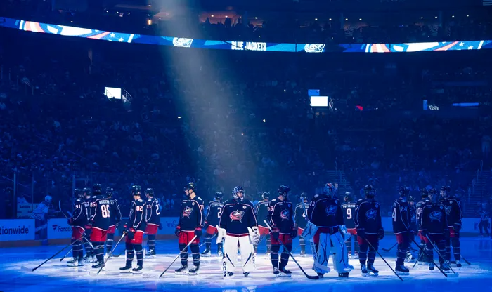 TheWexMedRctr's tweet photo. Working at Wexner 🌆 Columbus Discovered: Adventures Await! 🌆

Catch the spirit of Columbus with the Blue Jackets and Crew! Whether on the ice or on the field, game days here are unforgettable. 🖤💛💙 #WhyWorkWexner #ColumbusDiscovered #BlueJackets #ColumbusCrew #OSUWexMed 🏒⚽ https://t.co/gEYHttt7wJ