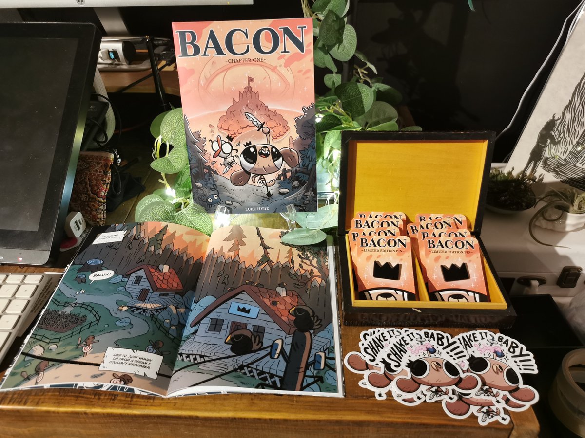 The ghost of Luke Hyde (@lukehyde) on Twitter photo This weekend <a href="/ThoughtBubbleUK/">Thought Bubble Festival</a> I'm going to be selling chapter one of my new comic Bacon! Really can't wait to see what people think of it!! This weekend <a href="/ThoughtBubbleUK/">Thought Bubble Festival</a> I'm going to be selling chapter one of my new comic Bacon! Really can't wait to see what people think of it!!