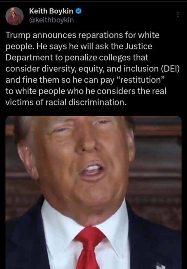 <a href="/DeeTwoCents/">Danielle Moodie</a> Trump will waste no time destroying our collegiate education system, starting with HBCUs. America is about to get a big dose of the evil it voted for.