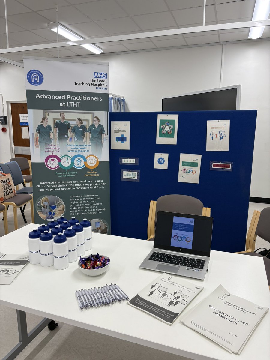 In recognition of Advanced Practice week we celebrated our specialist oncology and haematology ACPs with a leadership walk around and joined are Adult Therapies AP lead to promote advanced practice within our AHP workforce. <a href="/LeedsHospitals/">Leeds Teaching Hospitals</a> <a href="/OncologyLeedsTH/">Leeds Oncology</a> <a href="/LTHTTherapyCSU/">LTHT Adult Therapies CSU</a>