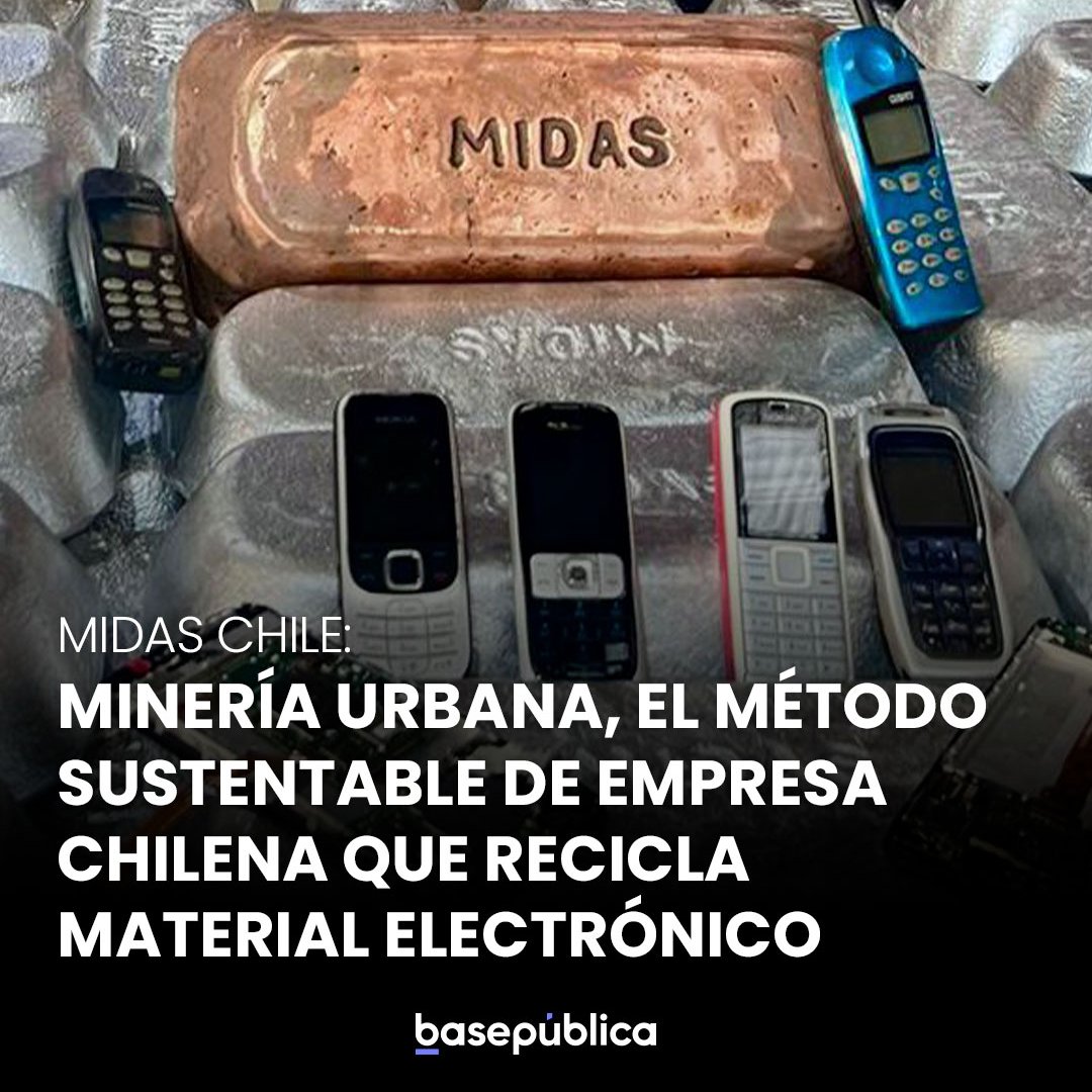 Según cifras del Programa de Medio Ambiente de las Naciones Unidas, cada año se producen alrededor de 50 millones de toneladas de basura electrónica. Midas Chile es una empresa que se dedica a mitigar este impacto reutilizando el material desechado.
Link: bit.ly/3O5XDtT