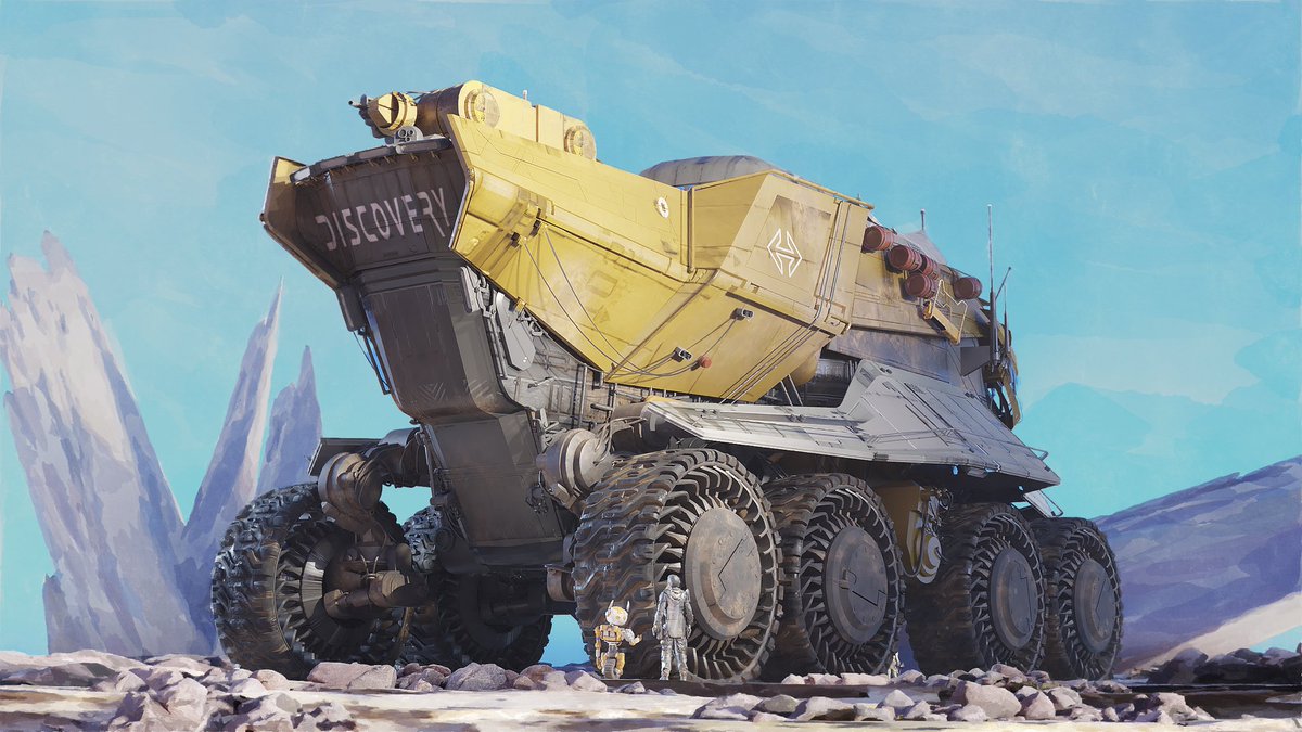immersmind's tweet photo. 👋Today, we’re sharing a few concept designs! 🚀This is the hero’s home and ride, made from a gas extraction vehicle. It’s safe, reliable, and even armed for protection.✨🤩
#gamedev #gamedeveloper #vrgame #virtualreality #conceptart #3dartwork #gamedesign #digitalart #game #3d https://t.co/5UH7iXjpeH