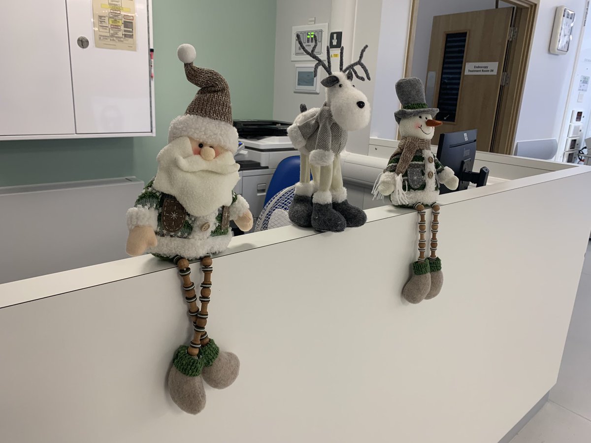 Loving the festive efforts from our lovely colleagues at <a href="/UHPTEndoscopy/">Endoscopy Derriford</a> 

Well done Leah and team 🎅🏼