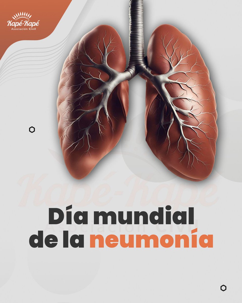12 de noviembre: Día Mundial de la Neumonía. ¡Protege tus pulmones! 🫁 La neumonía nos afecta a todos. Hoy, recordemos a quienes han luchado contra esta enfermedad y a quienes siguen en la batalla. ¡La prevención es nuestra mejor arma!