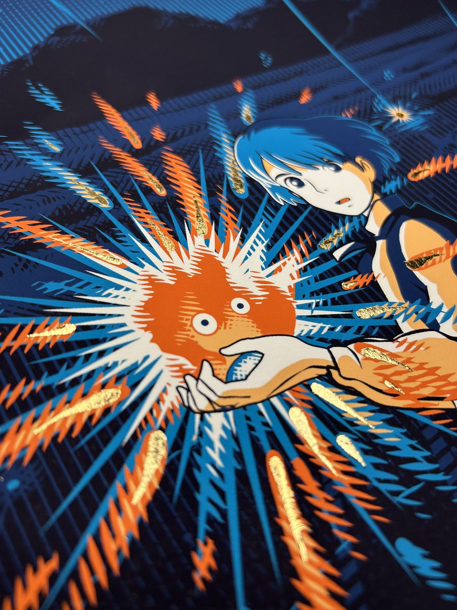 Friday Nov. 15th @ 10am EST I’ll be dropping gold-leafed Howl APs, rainbow foil Spirited Away, Spider-Punk and a few other releases from this year. Supplies are very limited so don’t sleep as my shop closes at the end of this month.

shop.tracieching.com