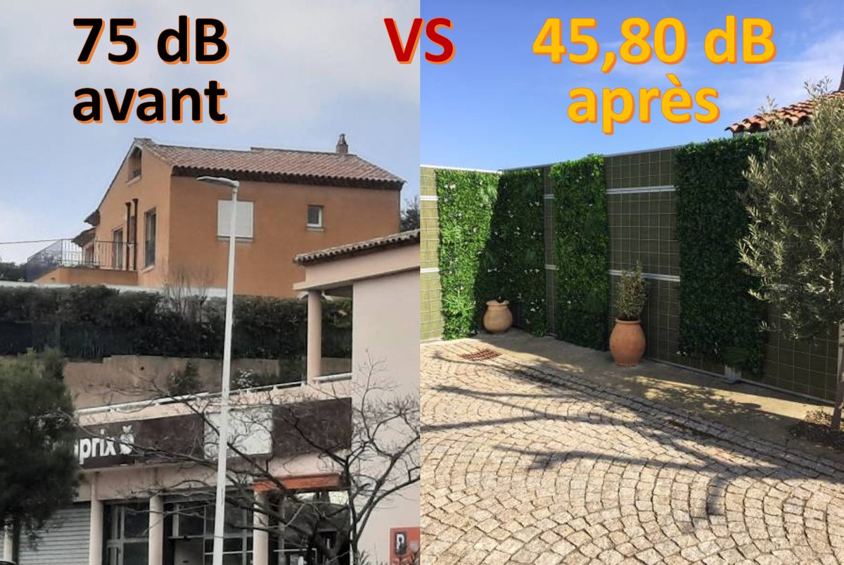 Une route très passante ...🚗
Des voisins qui aiment la fête ...🥳
Une zone d'activité à proximité ...🚧
JADE Espaces Verts pose pour vous des clôtures antibruit réfléchissantes et/ou absorbantes : murantibruits.jadeespacesverts.com/murs-et-clotur…