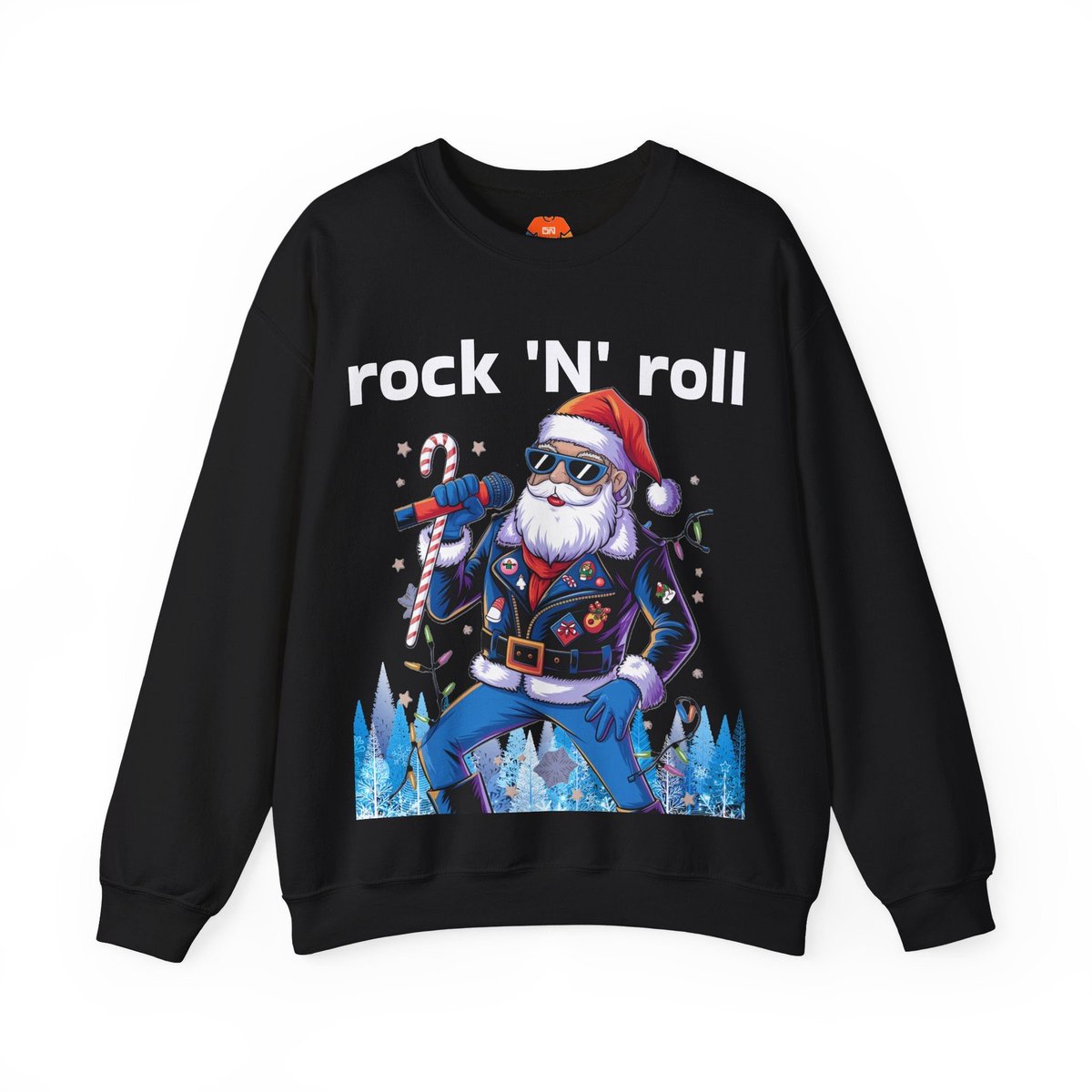Styloxis_'s tweet photo. Rock around the Christmas tree with our Rock 'N' Roll Santa sweatshirt! 🎅🎸 Snag it now for £29.99 with up to 50% off and free shipping! 👉 https://t.co/8NiZEw4p8u 
.
#RocknRollSanta #HolidayVibes #ChristmasFashion #Styloxis https://t.co/I0bY8Mnsnk