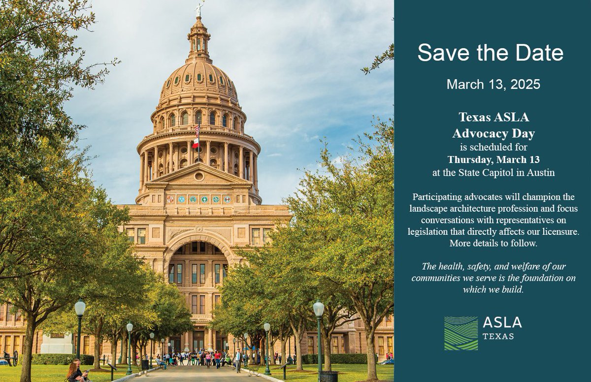 Texas ASLA (@texas_asla) on Twitter photo 