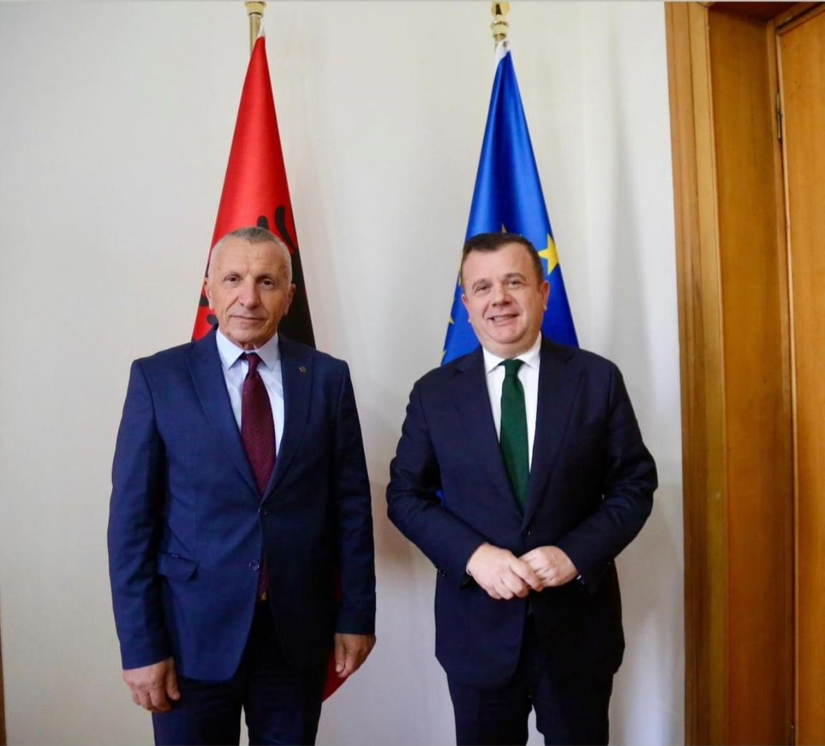Had a productive discussion with my good friend, Mr. <a href="/taulantballa/">Taulant Balla</a> , Minister of State in albanian government!
The need for a proactive role on addressing the issues of albanian community in Presevo Valley is a necessity!