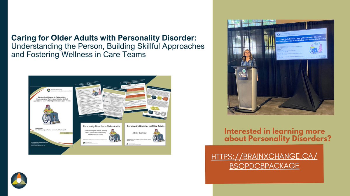 A big shoutout to Debbie from the BSO PCO for her insightful presentation on the new Personality Disorder Capacity Building Package at #TiLTC2024! 
Thank you to everyone who attended and connected. Let’s keep building confident, skillful teams together! brainxchange.ca/BSOPDCBPackage