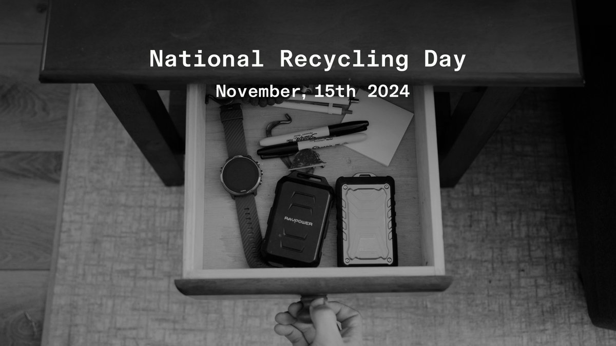 Friday is National Recycling Day, and we’re ready to help America recycle their batteries and boost our nation’s critical mineral supply.

Stay tuned to learn where the U.S. stands today, the impact we can each make, and how to recycle your devices with Redwood.