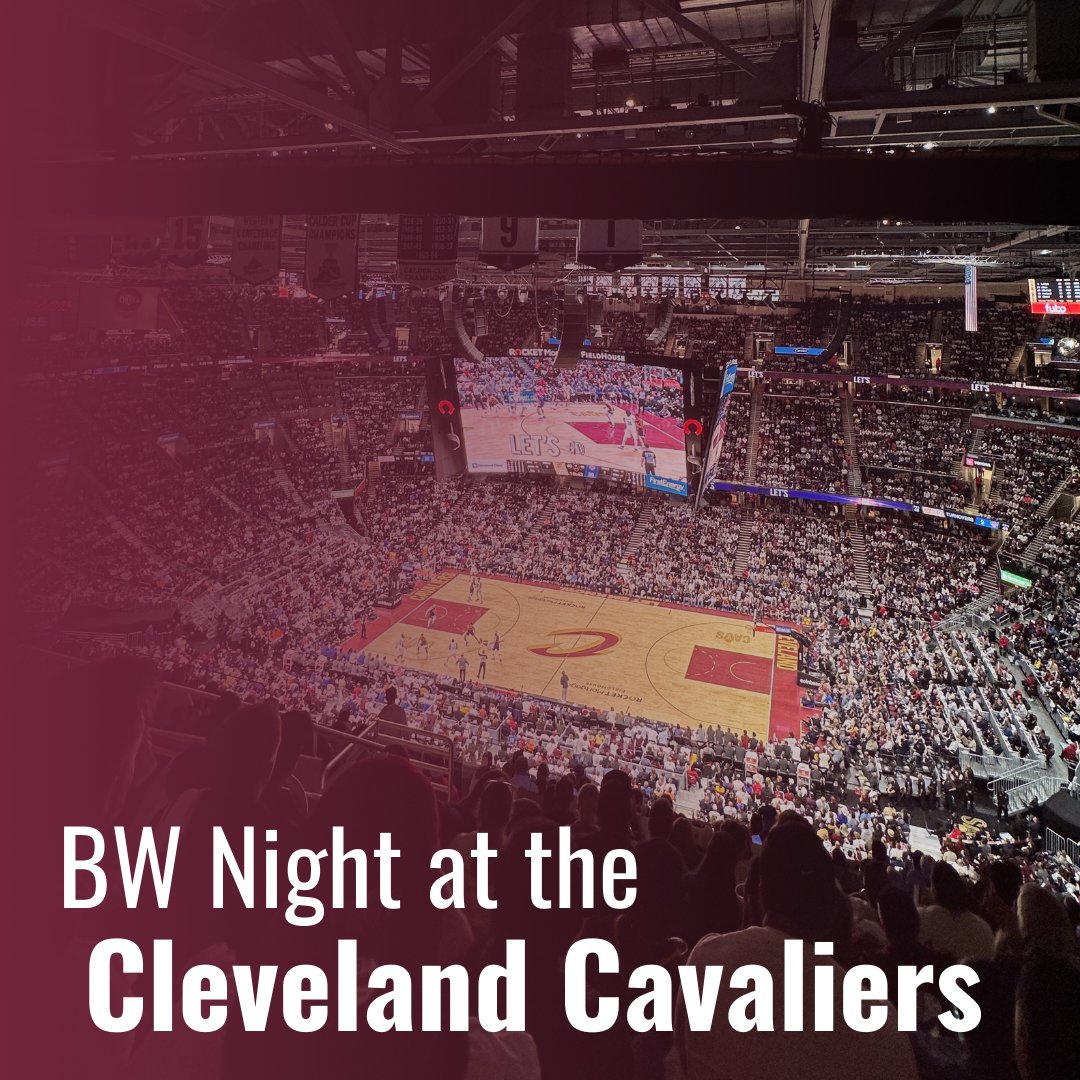 The <a href="/cavs/">Cleveland Cavaliers</a> are 12-0! Catch the excitement with fellow alumni &amp; friends at BW Night at the Cleveland Cavaliers! 🏀⁠ Before tip-off, team up with us at our pre-game social at the Budweiser Brewhouse. Last chance to grab your tickets: b-wcommunity.net/BWCavsNight24 #YJ4L 🐝