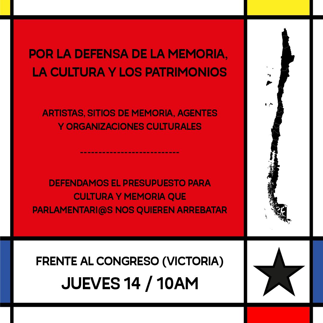 Acompáñennos a explicarle al Parlamento de la República, la importancia de la inversión pública en cultura!