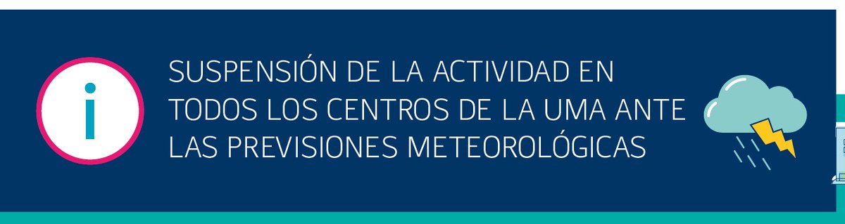 Aviso: Suspensión de toda actividad en la UMA mañana miércoles 13
uma.es/servicio-comun…