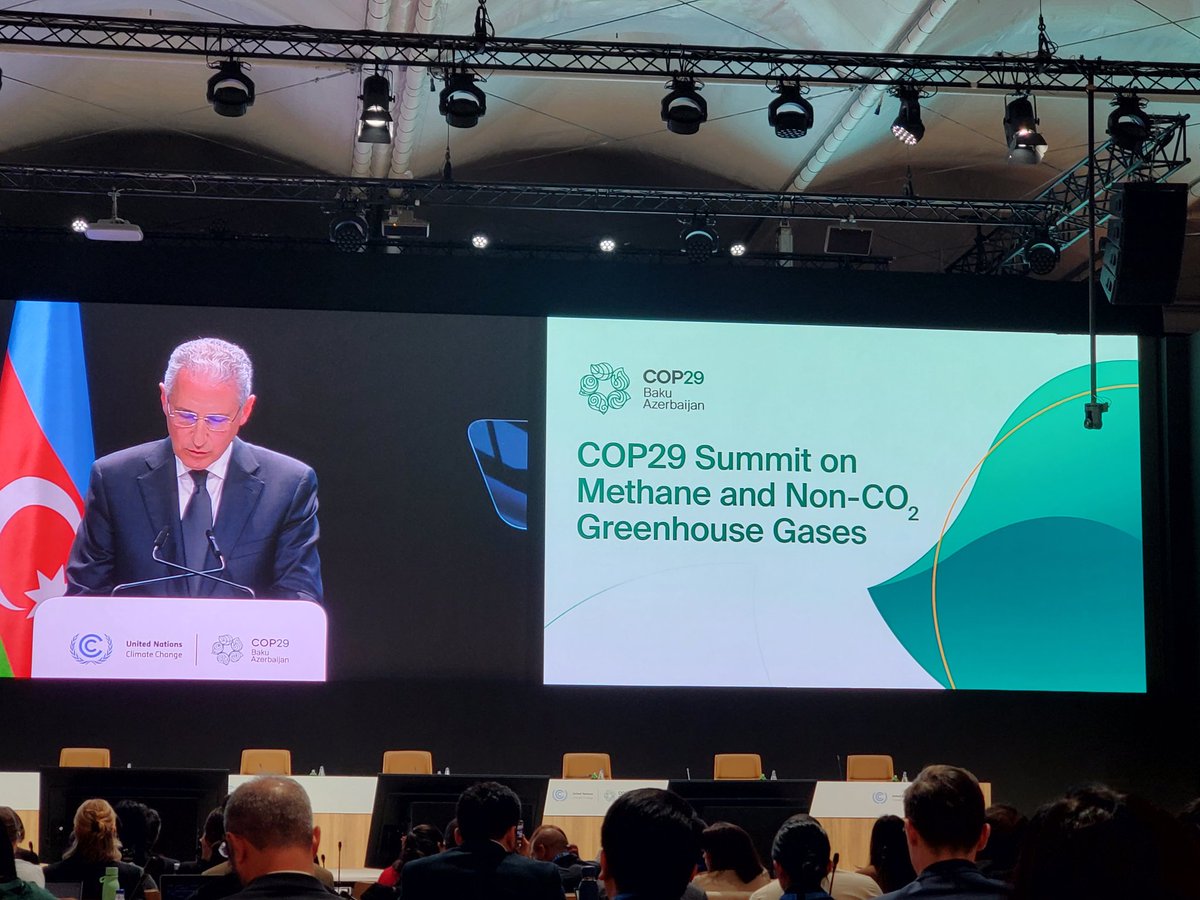 Methane is the 2nd largest GHG in the atmosphere and most dangerous. Countries are urged to include methane reduction strategies in their NDCs regarding fossil fuels, agriculture, and organic food waste. 
#COP29Baku #fossilfuelphaseout #climatechange