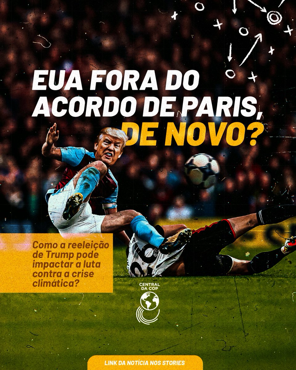 E se o mundo avançar mais rápido sem os EUA nas negociações climáticas? Com Trump deixando o #AcordoDeParis novamente, o clima global está em risco. Mas, sem suas chantagens e obstruções, talvez acordos mais ambiciosos possam finalmente surgir. centraldacop.oc.eco.br/e-se-fosemos-s…