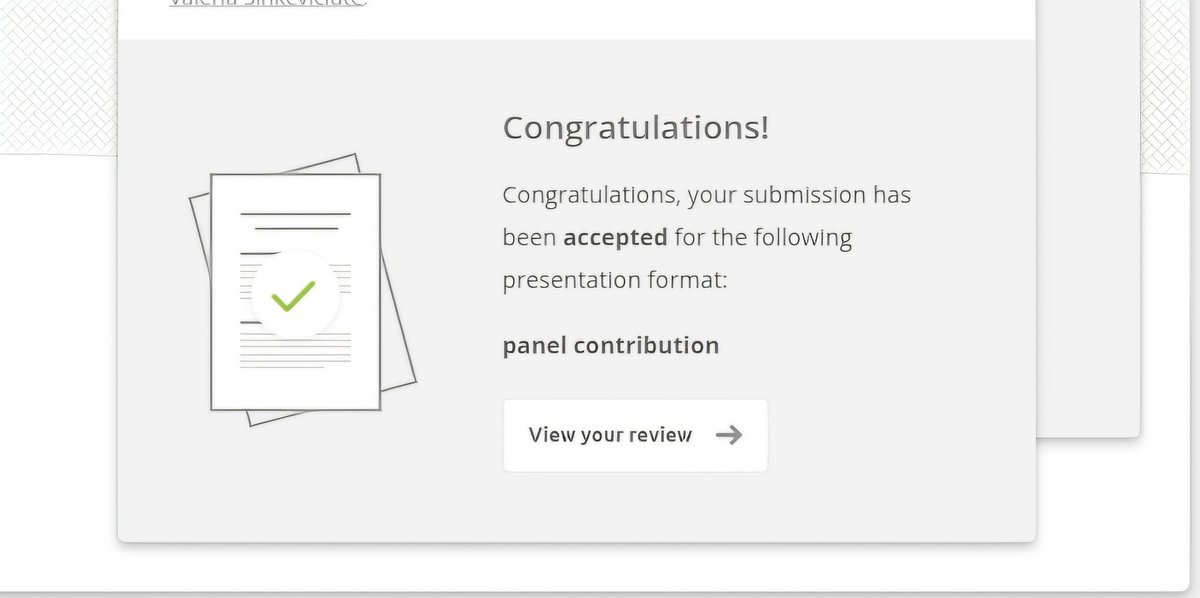 📬 <a href="/IPrA2025/">IPrA2025</a> panel contribution notifications have been released, so start checking your inbox 📬

If your paper was not considered as a good fit for the panel by the panel organisers, it will now be reviewed for a lecture 🎙