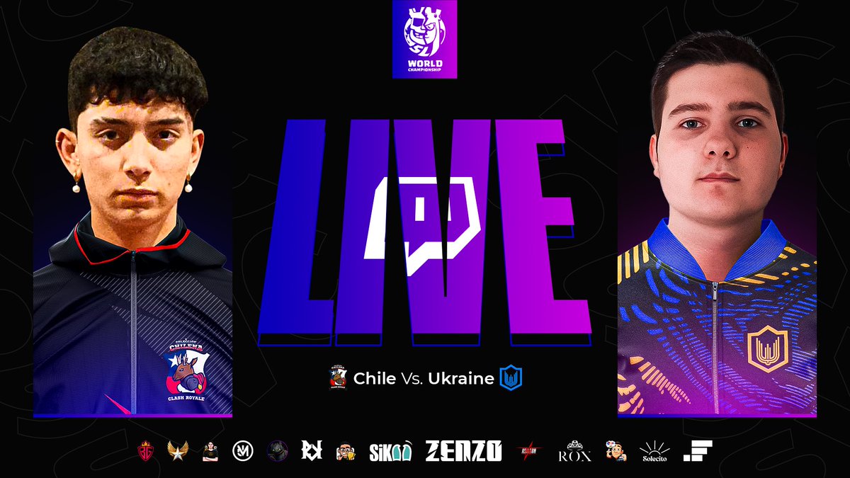 Supremacy League (@cr_supremacy) on Twitter photo 🟣 𝐋𝐈𝐕𝐄 - 𝐌𝐀𝐓𝐂𝐇 𝟑 🎥
🎯 𝐑𝐎𝐔𝐍𝐃 𝟗 - 𝐃𝐀𝐘 𝟐
A DUEL OF LIFE OR DEATH 🔥! The Chilean team will host Ukraine in this epic matchup 🔝. The South Americans must win if they want to keep their qualification hopes alive! 🛐
🇨🇱 <a href="/SeleChile_2023/">Selección Chilena CR</a> 🆚 <a href="/TeamUkraineCR/">𝗧𝗘𝗔𝗠 𝗨𝗞𝗥𝗔𝗜𝗡𝗘</a> 🇺🇦
⏰: 🟣 𝐋𝐈𝐕𝐄 - 𝐌𝐀𝐓𝐂𝐇 𝟑 🎥
🎯 𝐑𝐎𝐔𝐍𝐃 𝟗 - 𝐃𝐀𝐘 𝟐
A DUEL OF LIFE OR DEATH 🔥! The Chilean team will host Ukraine in this epic matchup 🔝. The South Americans must win if they want to keep their qualification hopes alive! 🛐
🇨🇱 <a href="/SeleChile_2023/">Selección Chilena CR</a> 🆚 <a href="/TeamUkraineCR/">𝗧𝗘𝗔𝗠 𝗨𝗞𝗥𝗔𝗜𝗡𝗘</a> 🇺🇦
⏰: