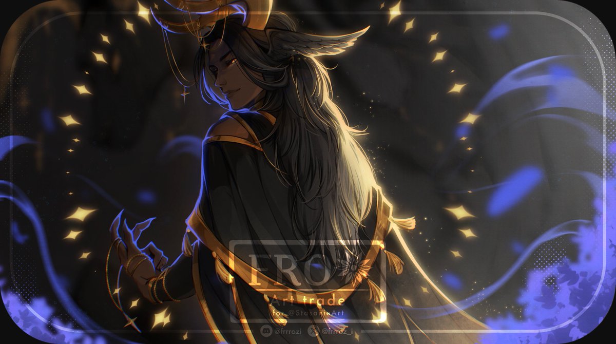 Dear <a href="/StasanieArt/">Stasanie 🌿 Follow me on bsky: Stasanie</a>'s Solace for secret art trade event 💛