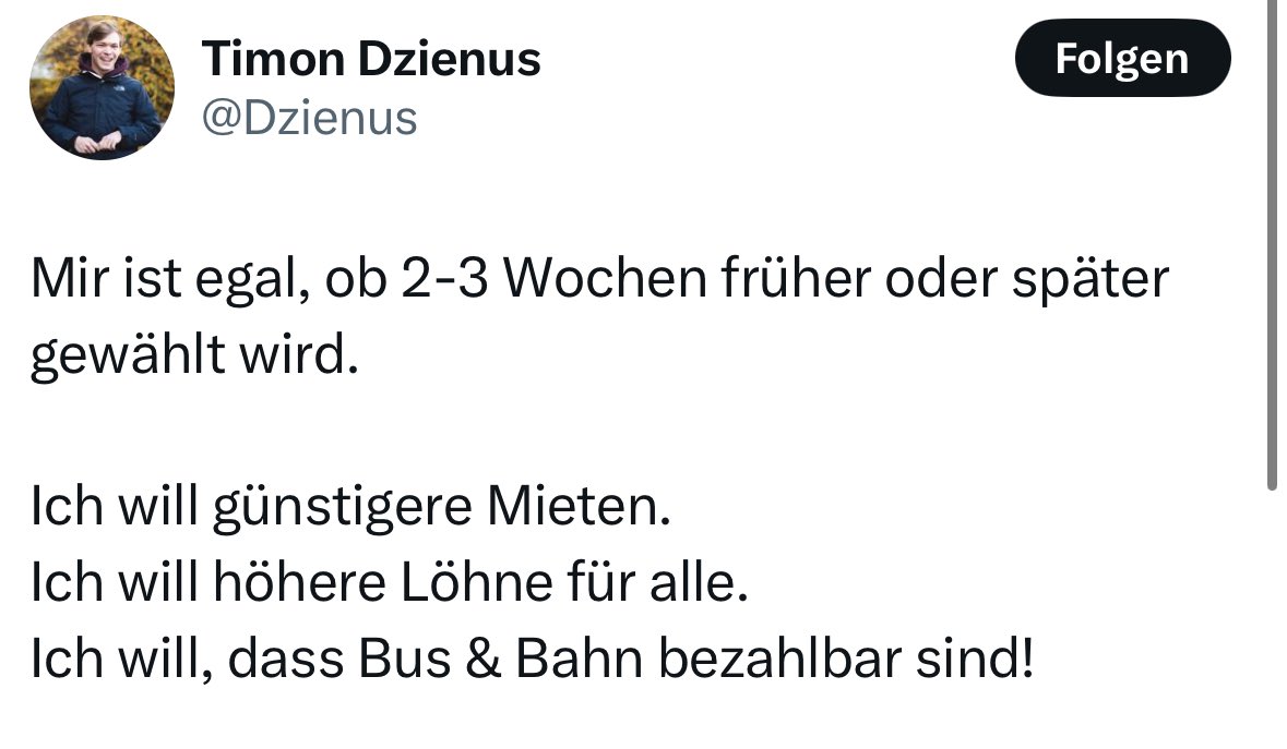 Dann engagier dich bei einer linken Partei und nicht bei den #Gruenen ?