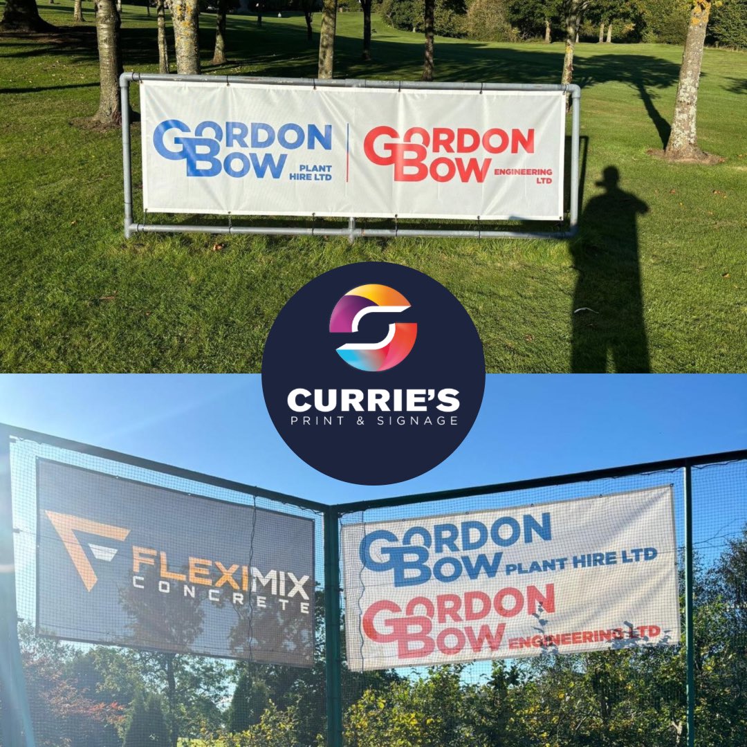 curries_print's tweet image. New Advertising Mesh Banners for Gordon Bow Plant Hire and Fleximix at Uphall Golf Club. 

@gordonbow1 
@fleximix 

Phone - 01506 854033
Email - sales@curriesprint.co.uk 

#sign #businesssign #businesssignage #signdesign #printingbusiness #printingservices #signage