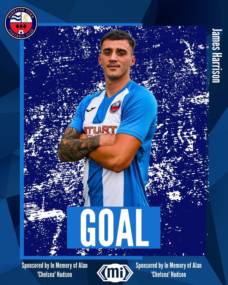 14’ GOAL | Town go two up! Danico Johnson does well to hold up the ball inside the box before squaring to Harrison who fires home from close range

2-0